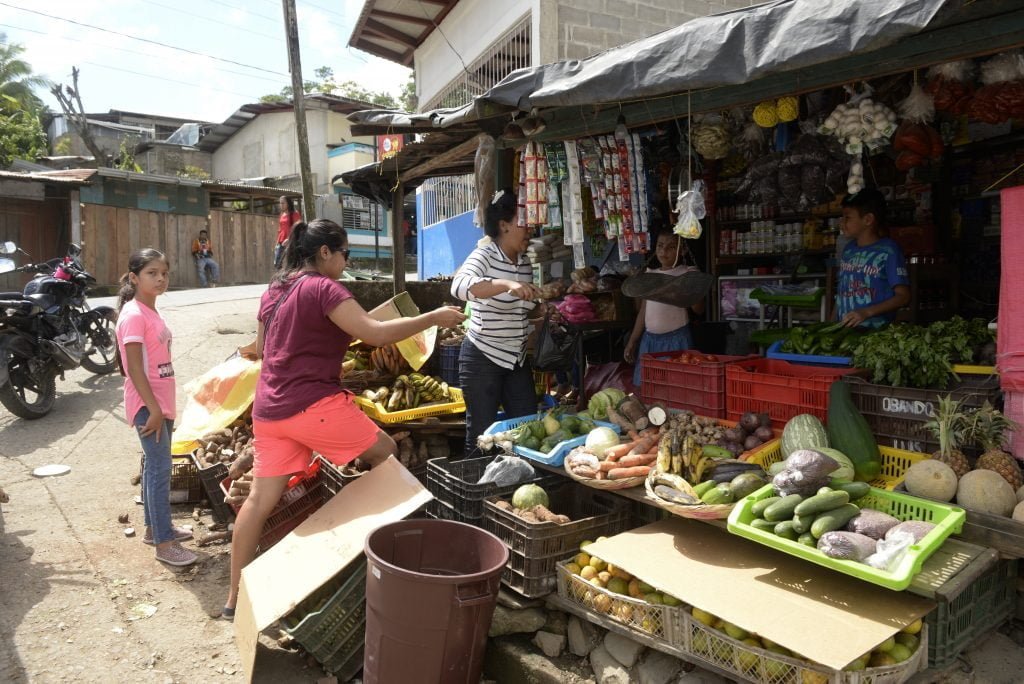 Actividad comercial en Siuna