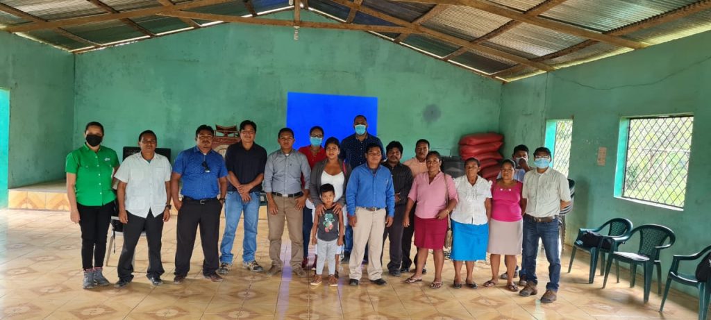 The fifth working session between the indigenous Mayangnas and MLR Forestal communities was held at the Mukuswas temple.